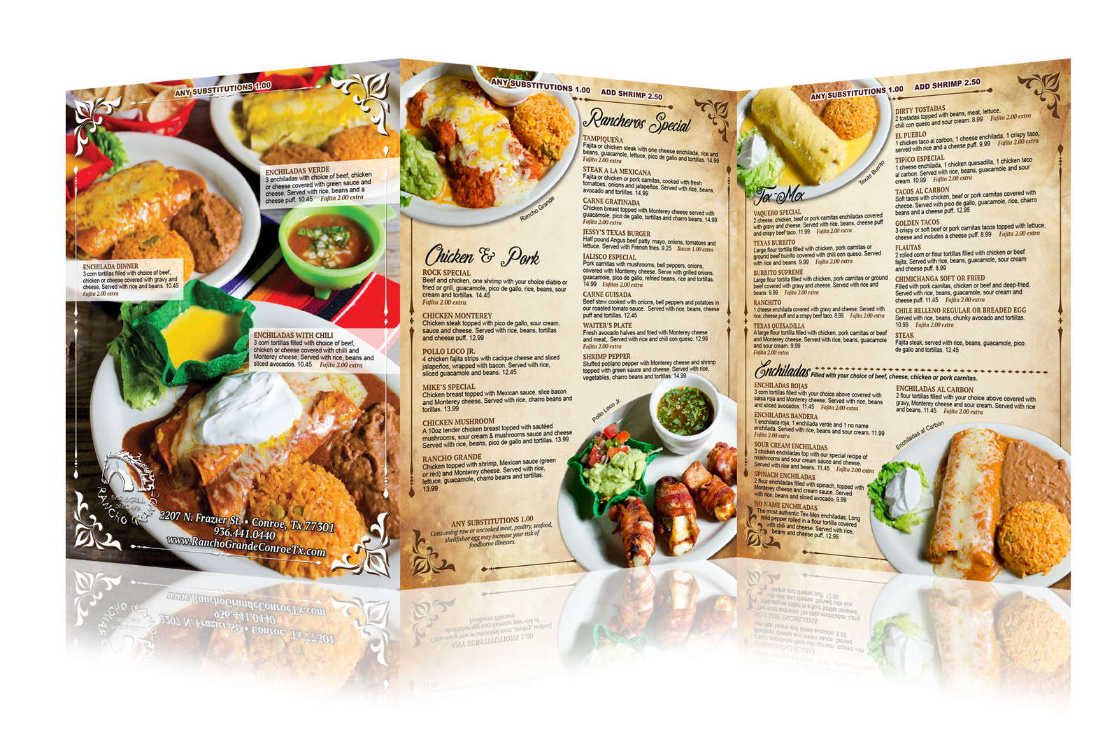 Dinner Menu Houston
