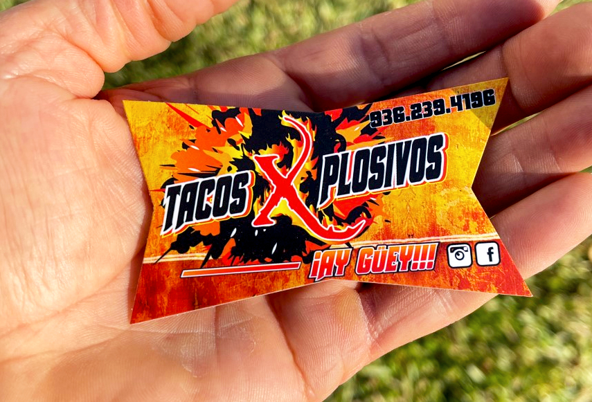 Die Cut Business Card 